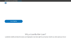 Desktop Screenshot of loanbuilder.com